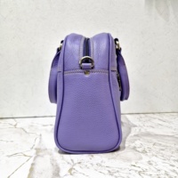 Nouveau Sac Fourre-tout Mini Vintage de Luxe en Cuir Véritable 2026 – Marques Célèbres, Logo Personnalisable, Étanche et Durable, Fermeture Ouverte