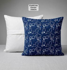Housses de coussin imprimées Jaipuri aux motifs traditionnels vibrants, idéales pour la décoration intérieure, les canapés, les chambres, les hôtels et les cadeaux. - Product Image 3