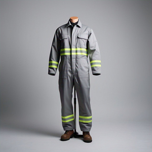 Vente directe usine : Combinaisons de travail de sécurité pour la construction, combinaisons de soudage, vêtements de travail en coton FR, combinaisons de sécurité réfléchissantes - Product Image 1