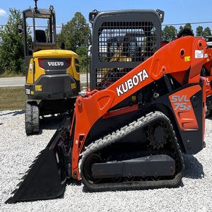 รถตักล้อยางขนาดเล็ก Kubota SVL75-2 เครื่องยนต์ดีเซล 90 แรงม้า, ระบบไฮดรอลิกเสริมแบบไหลมาตรฐาน, อุปกรณ์ก่อสร้างสำหรับงานหนัก - Product Image 5