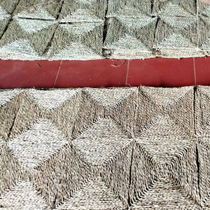 Vietnam Seagrass Door <b>Carpet</b> Strong Natural Fiber Entrance Mat Dust Control Rug Handmade Home Use Factory Supply - Product Image 1