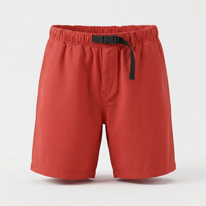 Pantalones Cortos Casuales de Hip Hop para Hombre, 100% Algodón BCI Ecológico, Antiarrugas, Cintura Elástica, Marca Privada Disponible, Venta al Por Mayor - Product Image 1