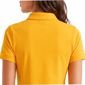 เสื้อโปโลคลาสสิกสำหรับผู้หญิง เนื้อผ้านุ่ม สวมใส่สบาย ทรงคลาสสิก แห้งเร็ว ดีไซน์ทันสมัย คุณภาพพรีเมียม สำหรับผู้หญิง - Product Image 5