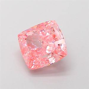 Diamante suelto de laboratorio con forma de cojín, rosa intenso, de corte excelente, certificado IGI, para anillos de compromiso, venta al por mayor - Product Image 5