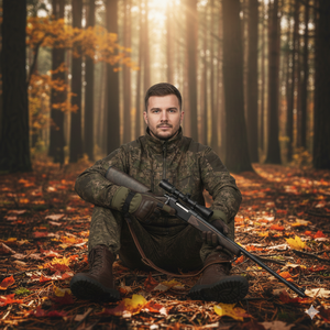 Dernier design, vente en gros, gants de chasse en cuir, sport, meilleure qualité, vente chaude, légers, imperméables, fabriqués au Pakistan - Product Image 6