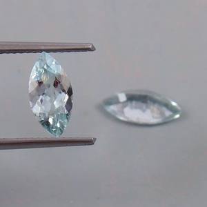 Venta al por mayor de piedras preciosas sueltas de aguamarina natural de alta calidad con corte marquesa facetado para la fabricación de joyas. - Product Image 4