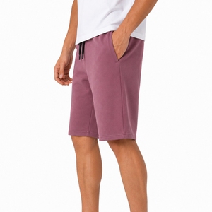 Men Premium <b>Fleece</b> <b>Shorts</b> Casual Active Lifestyle Wear Soft Touch Relaxed Fit Modern Style Premium Quality Versatile Wear - Product Image 3