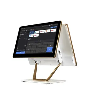 Sistemi pos windows 10 supermercato sistema punto vendita skimmer pos portatile con stampante termica pos