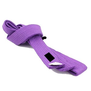 Cinturón de Jiu-Jitsu Brasileño de Algodón de Alta Calidad, Logotipo Personalizado, Equipo de Entrenamiento de BJJ, Unisex, 200GSM, Transpirable - Product Image 1