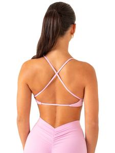 Conjunto Deportivo de 3 Piezas para Mujer, Ropa Deportiva para Yoga, Running y Entrenamiento, Shorts y Sujetador Deportivos Sin Costuras - Product Image 4