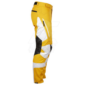Pantalon de moto en cuir perforé respirant, pantalon de moto en cuir haute performance pour la course et l'entraînement - Product Image 2