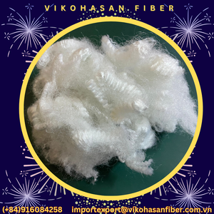 VIKOHASAN Fibra 15D HS Holow Siliconizada Blanca Reciclada Fiberfix para relleno de juguetes, almohadas, edredones, mantas, cojines, sofás y muebles - Product Image 4