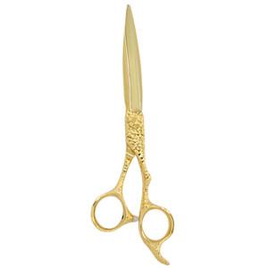 Gold Design <b>Handle</b> Barber Hair Cutting Scissors With Extremely Sharp Blades Professional Hair Dressing Barberscissors - Product Image 6