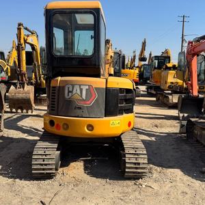 Mini-excavatrice CAT 303.5 CR de haute qualité, 17,6 kW, 23,6 CV, excavatrice compacte sur chenilles avec moteur EPA Tier 4 pour la construction, prix bas - Product Image 3