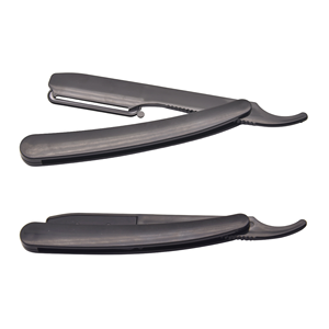 Top Quality Professional Barber Razor Straight <b>Edge</b> Foldable Plastic Straight Disposable Safety Barber Shaving Razors - Product Image 1