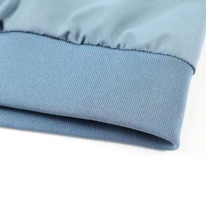 Blouson Bomber en Daim Lourd de Haute Qualité pour Homme, Veste Coupe-Vent Personnalisée à Fermeture Éclair avec Col Rabattable - Product Image 4