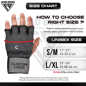 Producto Destacado: Vendas Rápidas de Boxeo con Algodón y Goma, Guantes Interiores Acolchados con Gel, Vendas para Muñecas, Absorbentes de Impactos y Transpirables para MMA y Muay Thai - Product Image 4