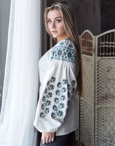 Chemisiers décontractés pour femmes à col en V, manches courtes, 100% coton, lavables, élégants, pour l'automne - Product Image 2