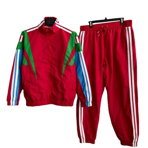 Ensemble de survêtement coupe-vent léger imprimé pour homme, 2 pièces, haute qualité, logo personnalisé - Product Image 5