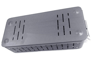 Boîte de rangement manuelle en aluminium pour vis corticales, plateau de stérilisation pour instruments chirurgicaux et implants orthopédiques - Product Image 3