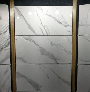 Baldosa de Porcelana Blanca Brillante para Piso, 650x650mm, 10mm de Grosor, Resistente a Ácidos, Z/F GLOBAL EXPORT ZF-8644, Diseño Contemporáneo - Product Image 2