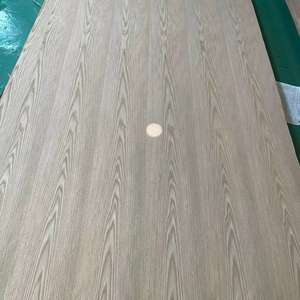 Lámina de Chapa de Roble Rojo Natural de 1300x2500 mm para Revestimiento de Superficies de Muebles, Suministro OEM - Product Image 1