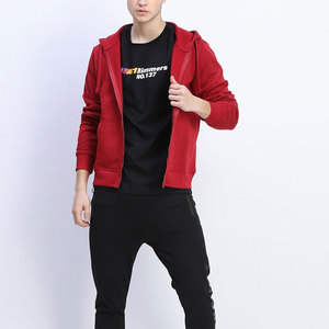 Sudadera con capucha para hombre, de corte regular, buena calidad, para uso en exteriores, básica, mezcla de algodón, precio bajo, hecha de forro polar. - Product Image 5