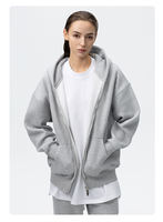 Özel Baskılı Ön Fermuarlı Kadın Kışlık Uzun Kalın Polar Rüzgar Geçirmez Büyük Beden Nefes Alabilen Kapüşonlu Sweatshirtler Pakistan'da Üretilmiştir