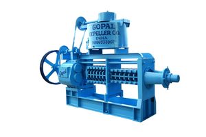 Prensa de Aceite Multisemillas GOPAL, Planta Expulsora de Aceite de 6 TPD, Máquina Automática de Extracción de Aceite Comestible, 960 RPM, Aceite de Lino - Product Image 3