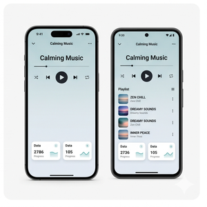 แอปพลิเคชันการทำสมาธิรอยัลคราฟท์ – การทำสมาธิแบบมีการนำทาง, เสียงผ่อนคลาย, การบรรเทาความเครียด และการช่วยในการนอนหลับ ios/android - Product Image 4