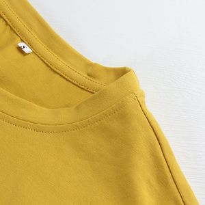 T-shirt court personnalisé pour femme à manches courtes 100 % coton, coupe ample, style décontracté, col ras du cou, streetwear, séchage rapide, haut tendance, personnalisable - Product Image 4