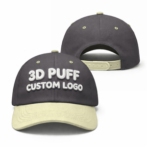 Gorras de Béisbol con Logotipo Personalizado Más Vendidas, Transpirables, de Secado Rápido, Cómodas para Uso Diario, Impresión 3D en Relieve - Product Image 2