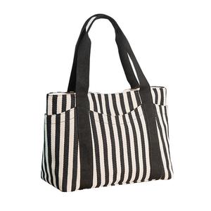 Sac fourre-tout promotionnel imprimé en polyester/coton, résistant à l'eau, réglable, durable, écologique, pour le shopping, numérique - Product Image 6