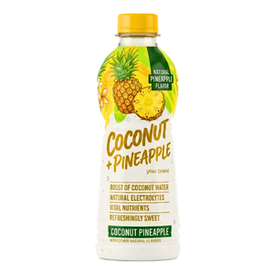 Datafa OEM/ODM Summer Beverage Coconut Water With Tropical Fruit Orange Juice 500ml - Product Image 2