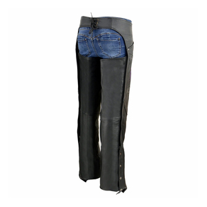 Best Design Customized Logo Printing Leather Made <b>Half</b> <b>Chaps</b> / Hot Sale New Style High Quality <b>Half</b> <b>Chaps</b> for Riding Wear - Product Image 6