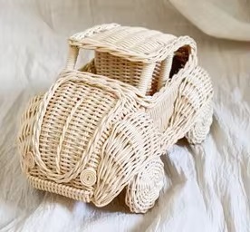 Juguete de Mimbre Hecho a Mano por Artesanos, Estilo Bohemio, para Niños Pequeños, Ecológico, Unisex, de 2 a 4 Años, Precio al por Mayor - Product Image 3