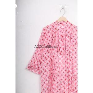 Kimono Hecho a Mano 100% Algodón, Bata de Baño para Mujer, Ropa de Dormir Abierta por Delante, Vestido de Playa - Product Image 3