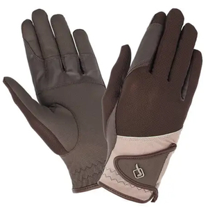 Custom Leather Horse Riding Gloves Premium Equestrian Grip Gloves Men Women Breathable Competition Training - Product Image 2