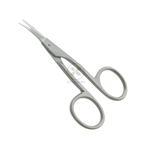 KOUNAIN professionnel sur mesure 9.0cm ciseaux à cuticules de forme droite en acier inoxydable coupe des ongles soins de beauté lame incurvée - Product Image 4