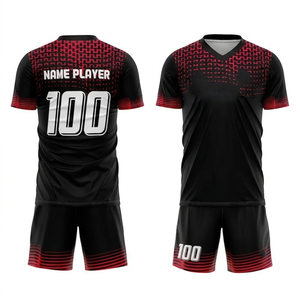 Maillots de football personnalisés, ensembles uniformes, kits de football OEM, fournisseur en gros, tissu à séchage rapide - Product Image 6