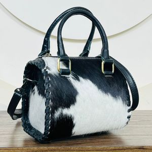 Sacs Mini Speedy en cuir de vachette, style western, véritable cuir véritable, sac à bandoulière pour homme et femme, vente en gros, best-seller - Product Image 5