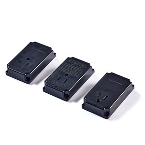 Boîtiers de prises en plastique ABS sur mesure OEM et étuis de rangement sécurisés pour l'alimentation, boîtiers de montage en surface pour appareils électroniques - Product Image 1