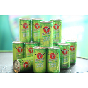 Boisson énergisante CARABAO saveur pomme verte, canette 180 ml, origine Thaïlande - Product Image 3