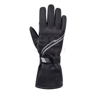 Professional Winter Kart Racing <b>Gloves</b> Breathable Stretch Fabric Waterproof Anti Slip Palm Long Cuff for Maximum Driving Control - Product Image 2