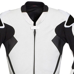 Combinaison de course en cuir pour moto, fabrication professionnelle, design de maillot de course, équipement de protection en cuir pour la conduite à moto - Product Image 3
