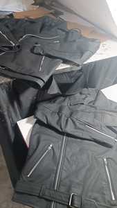 Chaqueta de Motocicleta de Cuero Personalizada para Hombre, Reversible, Impermeable, Ecológica, de Secado Rápido y con Opciones de Tallas Grandes - Product Image 3