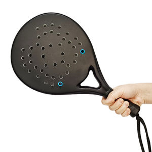 Raquettes de padel professionnelles personnalisées en fibre de carbone en gros, variantes 3K, 12K, 18K, avec le meilleur prix et matériau de filet en nylon - Product Image 3