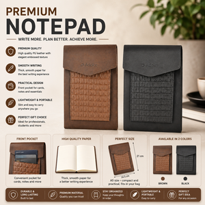Premium <b>A5</b> Soft PU Cover <b>Notebook</b> Elastic Closure Planner Journal Portable Writing Pad Card Slot Document Pocket Ribbon Bookmark - Product Image 5