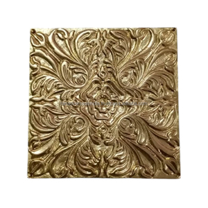 Premium Metal Furniture <b>Knobs</b> With Embossed Pattern Ideal for <b>Cabinets</b> Drawers & Dressers in Diverse Styles - Product Image 4