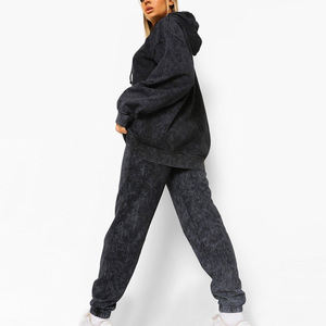 Conjunto Deportivo para Mujer con Lavado Ácido, Diseño Personalizado OEM/ODM, Alta Calidad, Precio de Fábrica, Transpirable, Suave y Cómodo, Ropa Urbana - Product Image 2
